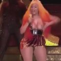 Nicki Minaj DOUBLE NIP SLIP IN CONCERT